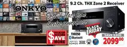 2001 Audio Video 9.2 Ch. THX Zone 2 Receiver offer