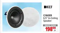 2001 Audio Video 6.5 In-Ceiling Speaker offer