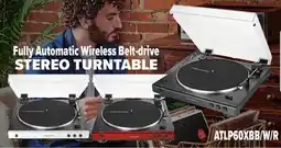 2001 Audio Video Fully Automatic Wireless Belt-drive STEREO TURNTABLE offer