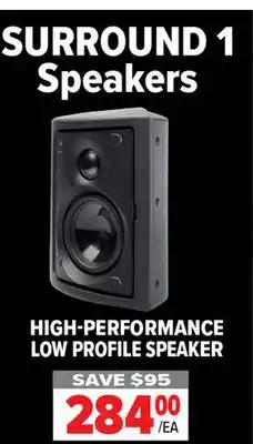 2001 Audio Video SURROUND 1 Speakers offer