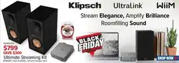 2001 Audio Video WIIMAMP Klipsch Ultralink WiiM Stream offer