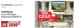2001 Audio Video Furrion Aurora 4K Outdoor Weatherproof SMART TV offer