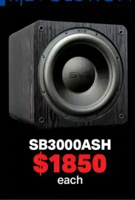 2001 Audio Video SVS Subwoofer offer