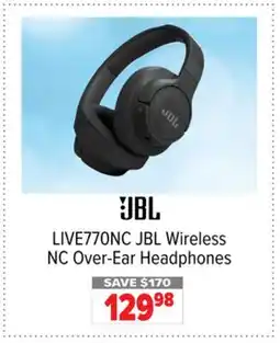 2001 Audio Video LIVE770NC JBL Wireless NC Over-Ear Headphones offer