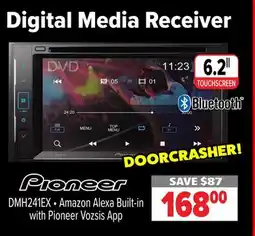2001 Audio Video DMH241EX Amazon Alexa Built-in with Pioneer Vozsis App offer