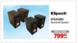 2001 Audio Video Klipsch Bookshelf Speaker/pair offer