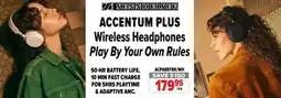2001 Audio Video ACCENTUM PLUS Wireless Headphones offer