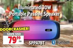 2001 Audio Video SPPA7BT Illuminated 30W Portable Passive Speaker offer