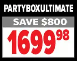 2001 Audio Video PARTYBOXULTIMATE offer