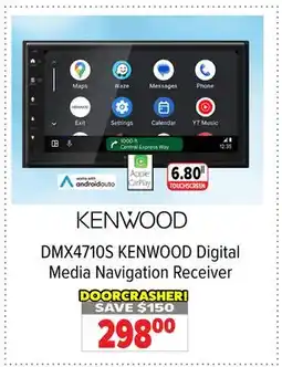2001 Audio Video DMX4710S KENWOOD Digital Media Navigation Receiver offer