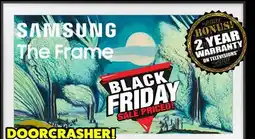 2001 Audio Video SAMSUNG 55 THE FRAME QLED TV ART MODE offer