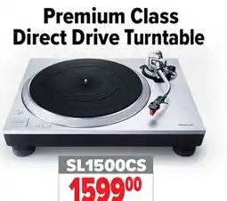 2001 Audio Video Premium Class Direct Drive Turntable offer