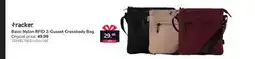 Bentley Basic Nylon RFID 2-Gusset Crossbody Bag offer