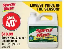 PartSource Spray Nine Cleaner Disinfectant offer