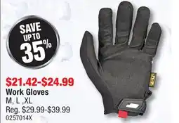 PartSource Work Gloves offer