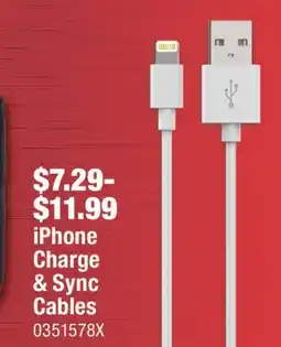PartSource iPhone Charge & Sync Cables offer