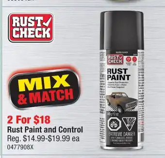 PartSource Rust Check Rust Paint and Control offer