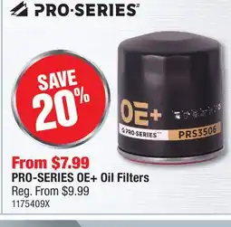 PartSource PRO-SERIES OE + Oil Filters offer