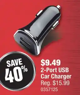 PartSource 2-Port USB Car Charger offer