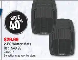 PartSource 2-PC Winter Mats offer