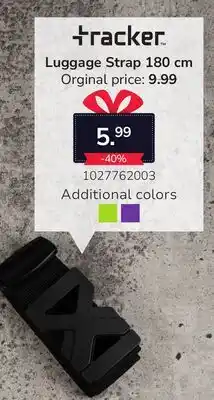 Bentley Tracker Luggage Strap offer