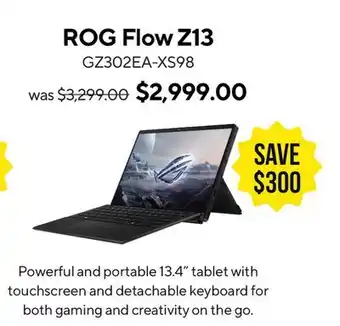 ASUS ROG Flow Z13 Laptop offer