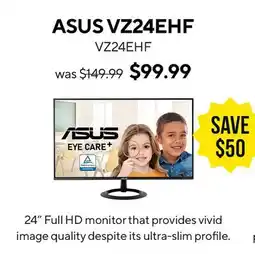 ASUS ASUS EYE CARE + monitor offer