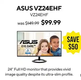 ASUS ASUS EYE CARE + monitor offer