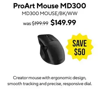 ASUS ProArt Mouse MD300 offer