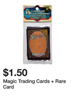 Dollarama Magic Trading Cards + Rare Card offer