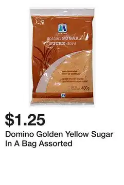 Dollarama Domino Golden Yellow Sugar In A Bag Assorted offer