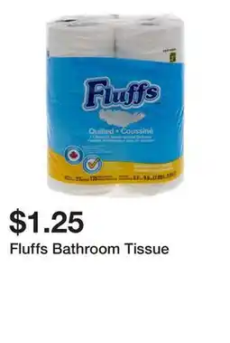 Dollarama Fluffs Bathroom Tissue offer