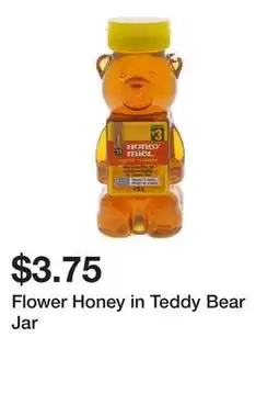 Dollarama Flower Honey in Teddy Bear Jar offer