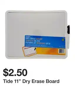 Dollarama Tide 11 Dry Erase Board offer