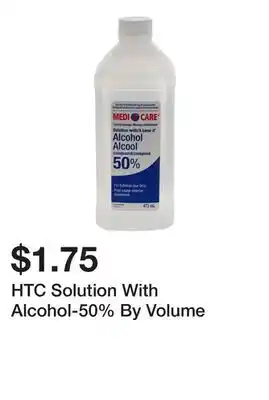 Dollarama HTC Solution With Alcohol-50% By Volume offer