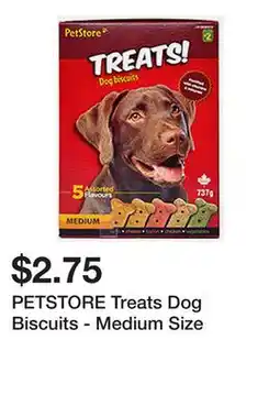 Dollarama PETSTORE Treats Dog Biscuits - Medium Size offer