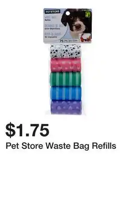 Dollarama Pet Store Waste Bag Refills offer