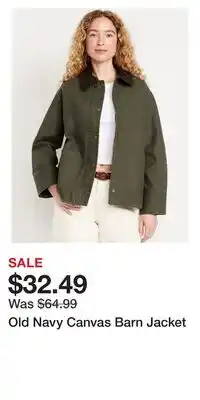 Old Navy Old Navy Canvas Barn Jacket offer