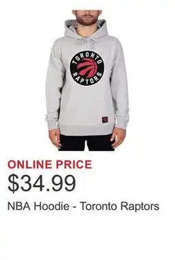 Costco NBA Hoodie - Toronto Raptors offer