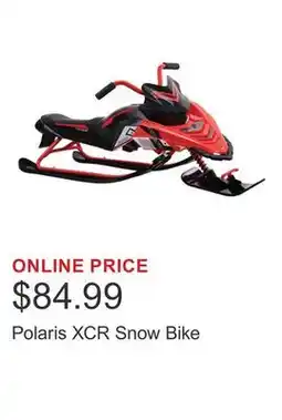 Costco Polaris XCR Snow Bike offer