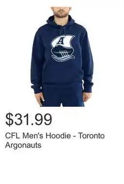 Costco CFL Men's Hoodie - Toronto Argonauts offer