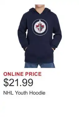Costco NHL Youth Hoodie offer