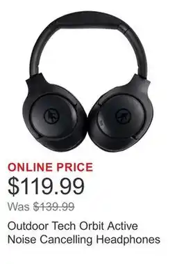 Costco Outdoor Tech Orbit Active Noise Cancelling Headphones offer