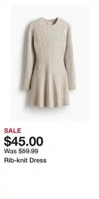 H&M Rib-knit Dress offer