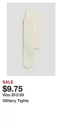 H&M Glittery Tights offer