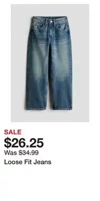 H&M Loose Fit Jeans offer