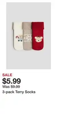 H&M 3-pack Terry Socks offer