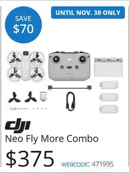 Vistek DJI Neo Fly More Combo offer