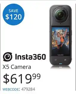 Vistek Insta360 X5 Camera offer