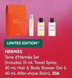 Shoppers Drug Mart HERMÈS Terre d'Hermès Set offer
